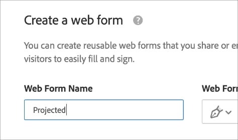 a screenshot of a web form name field