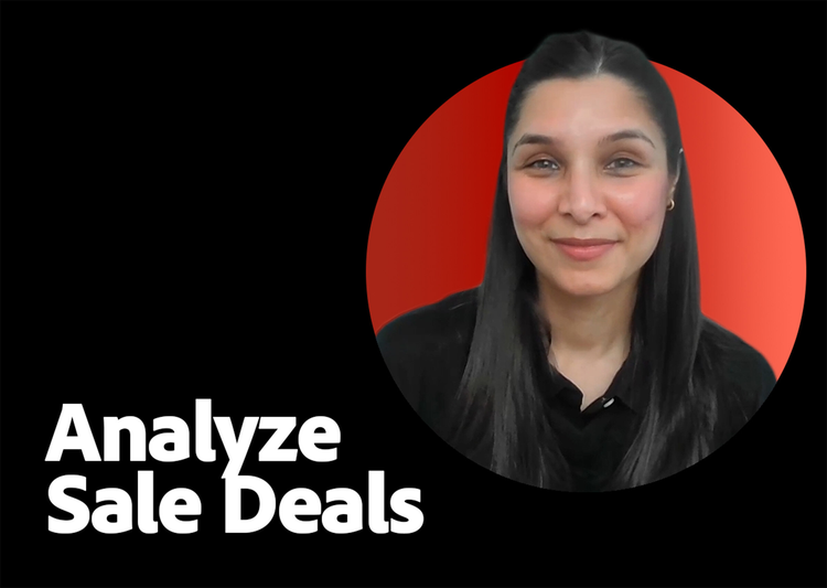 https://video.tv.adobe.com/v/3432058?end=nothing\&learn=on | Analyze Sale Deals