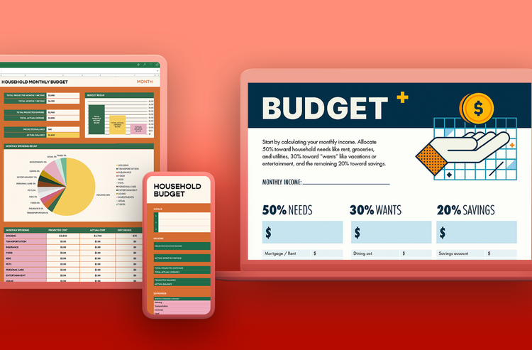 Simple budget template Excel free download