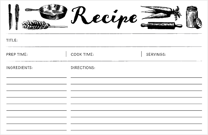The Recipe Cards