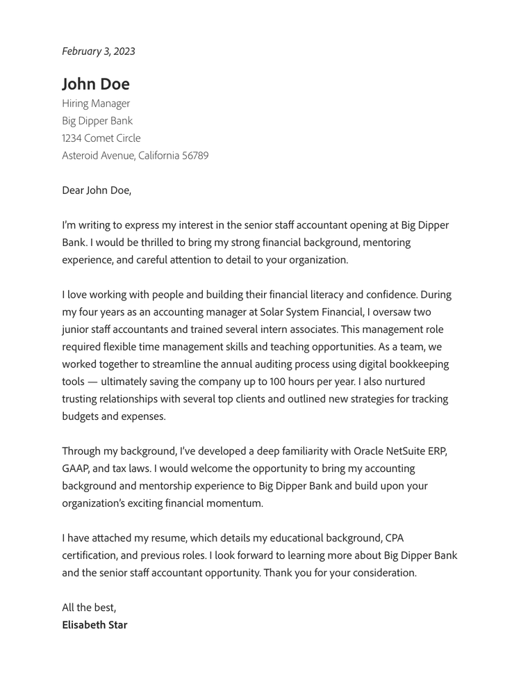 cover letter how to start dear