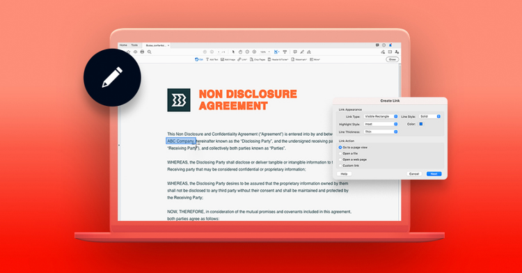 How to add a hyperlink to PDF | Adobe Acrobat