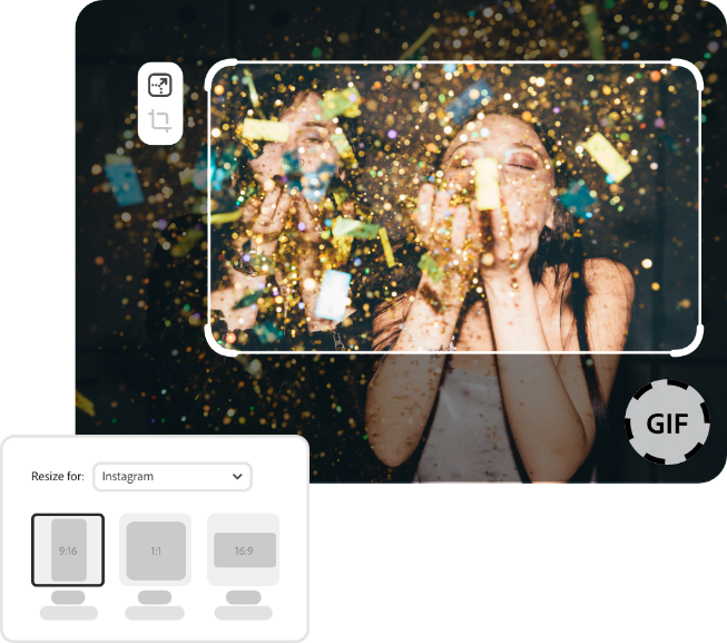 Transforme GIF em vídeo, Converter GIF para vídeo online