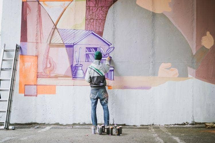 Tudo sobre a arte de grafite e como usá-la em seus designs | Adobe Express
