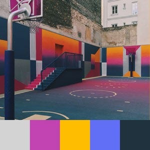 Color Palettes | 90s 2 101 Brilliant Color Combos