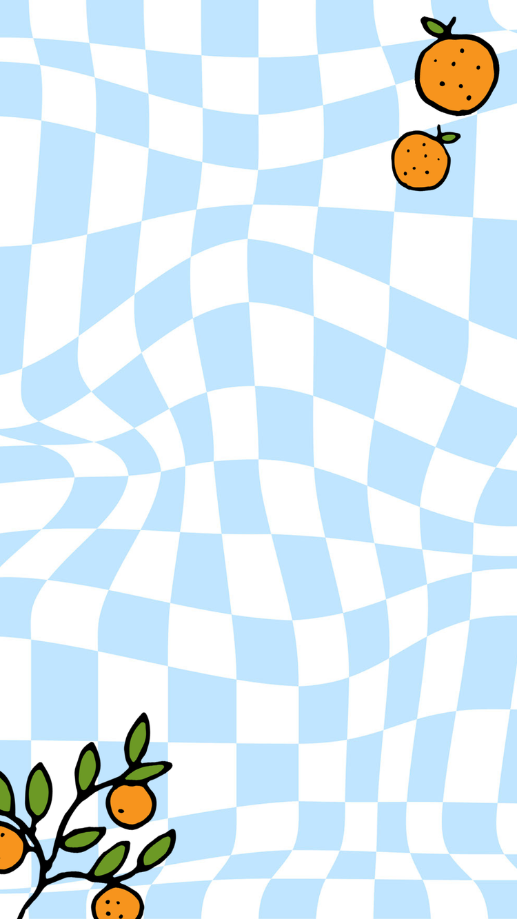 A blue and white checkered pattern Description automatically generated