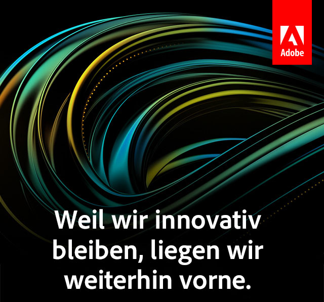 Weil wir innovativ bleiben, liegen wir weiterhin vorne.