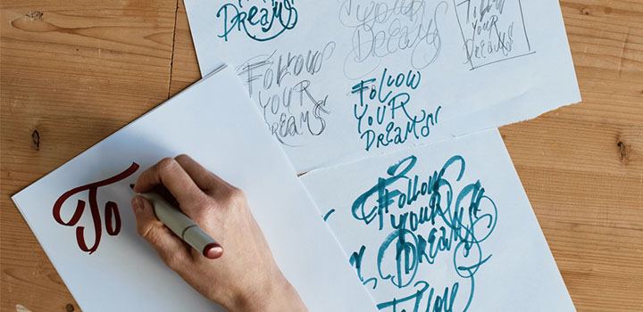 types of lettering styles and fonts