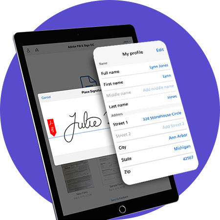 pdf fill and sign free app