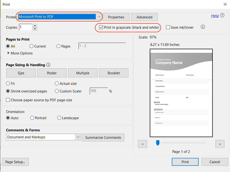 How To Make A PDF Black And White Adobe Acrobat