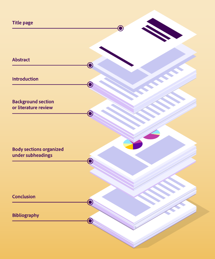 basic elements of a research paper