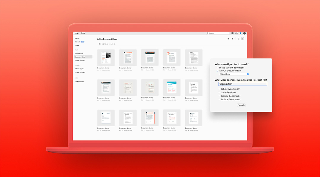 pdf search wildcard