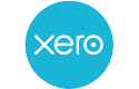 The Xero corporate logo, a blue circle with "Xero" written in white lowercase letters.