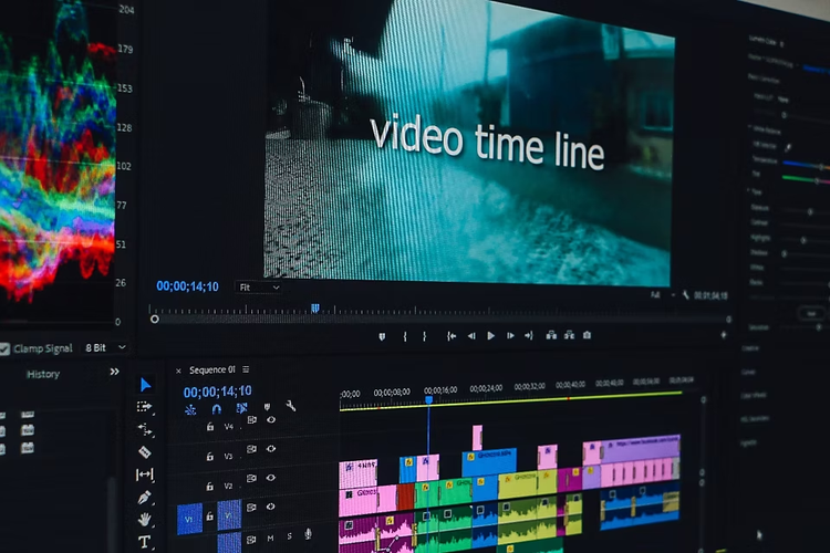 Die Werkzeuge einer Color Grading Software ermöglichen dir Farbkorrekturen.