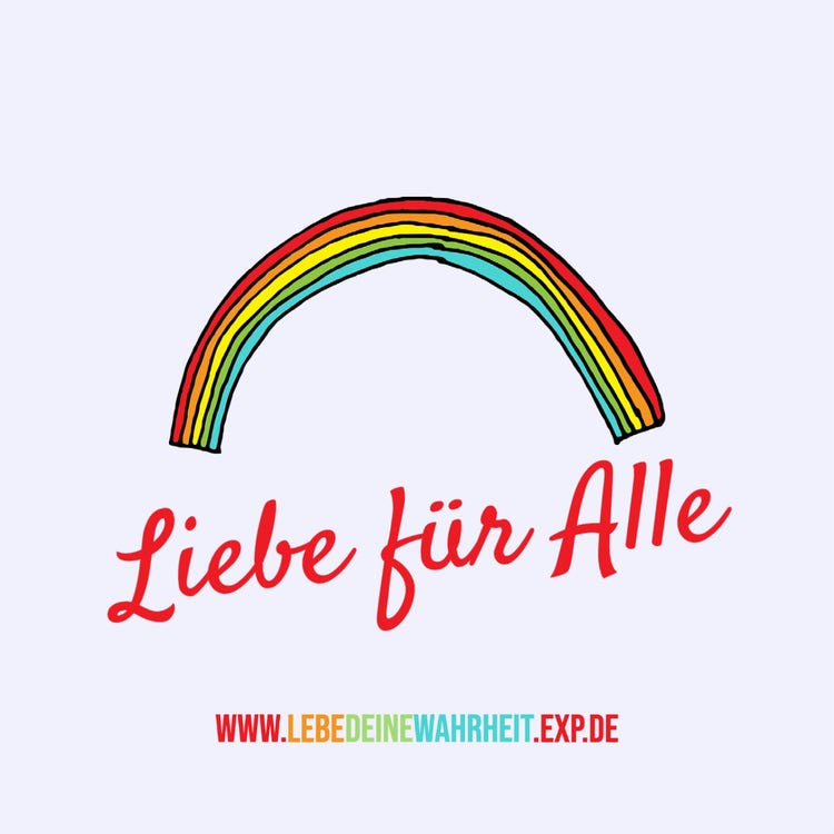 Rainbow Love For Everyone Pride Instagram Post