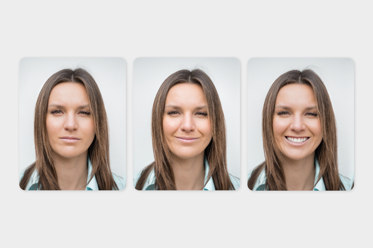 A collage of a person's face Description automatically generated