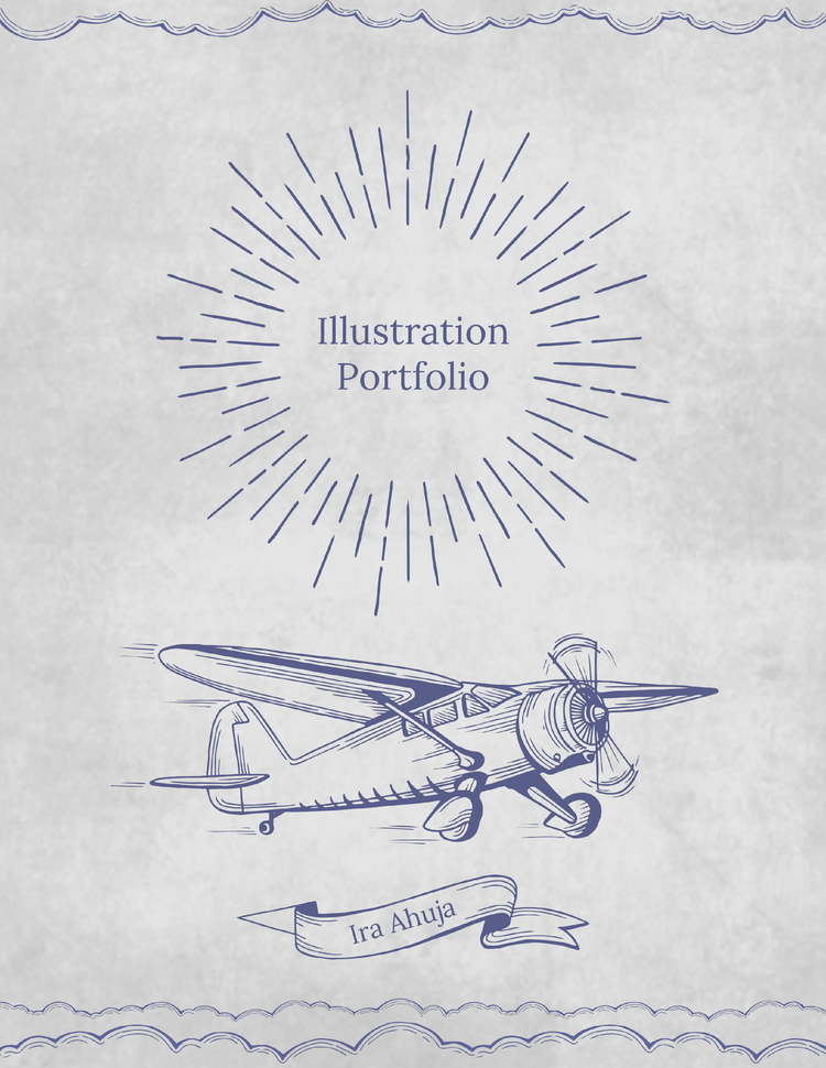 A drawing of an airplane Description automatically generated