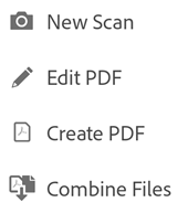 Create PDF and Scan Acrobat