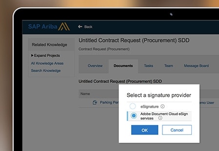 Acrobat Sign in SAP Ariba