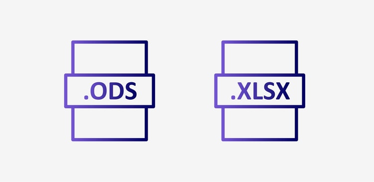 Ilustración sobre formatos DOC y DOCX.