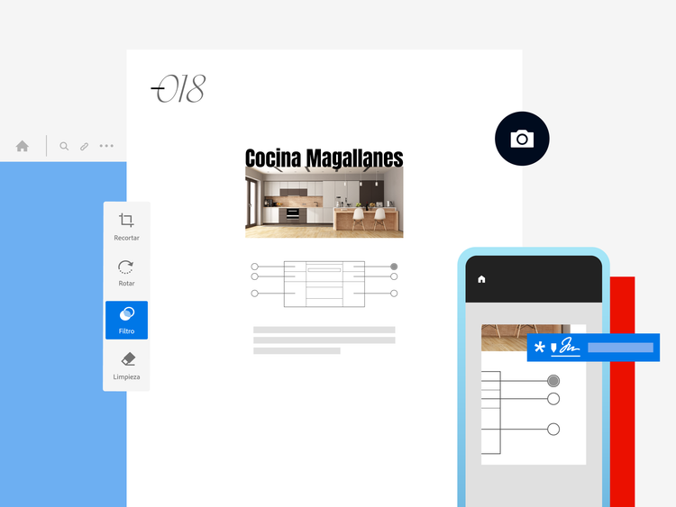 Cómo hacer una firma digitalizada con Adobe Scan.