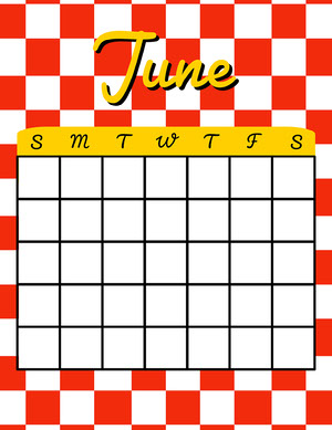 free printable blank calendar templates adobe express