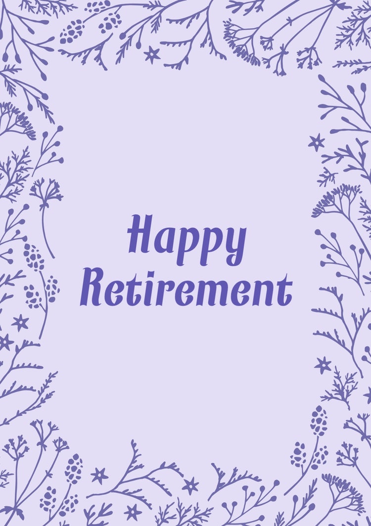 Free Online Retirement Card Maker | Adobe Express