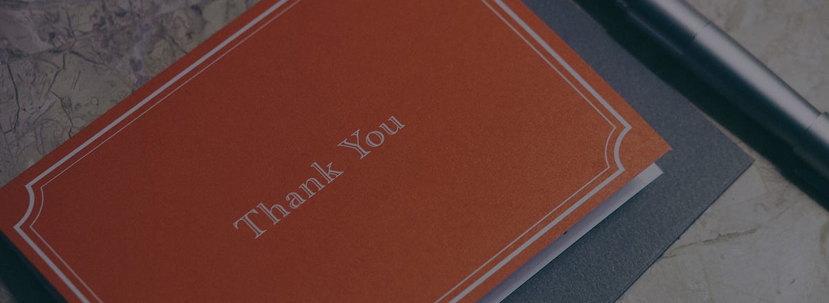 Free Thank You Card Templates Adobe Spark