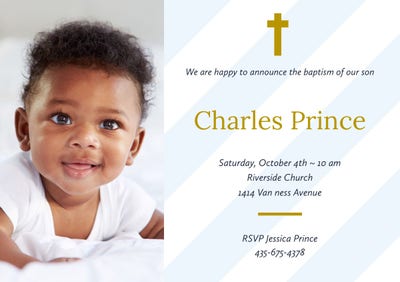 boy baptism invitations