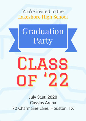 Free Online Graduation Invitation Maker | Adobe Express