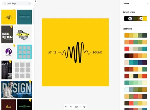 Free Music Logo Maker Create Music Logo Online In Minutes Adobe Spark
