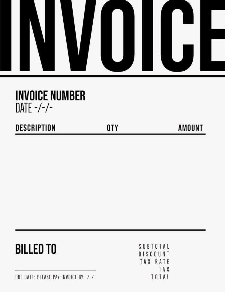 Free Invoice Generator with Online Templates Adobe Express