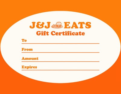 create a gift certificate template