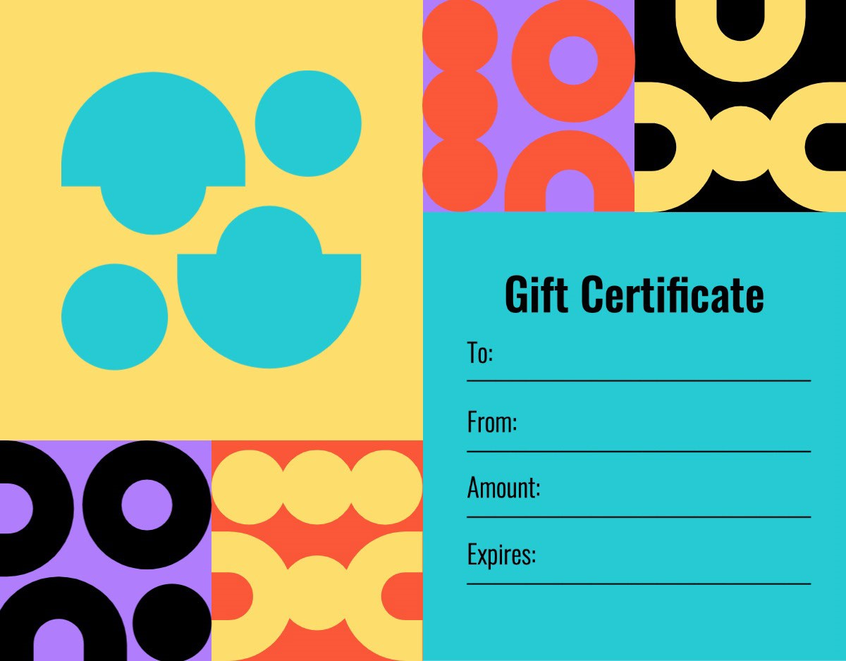 Gift Certificate - 19+ Examples, PSD, Word, AI, Design