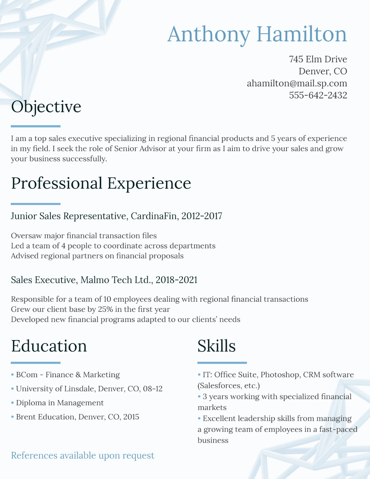 what adobe creative cloud app to use for resume writing
