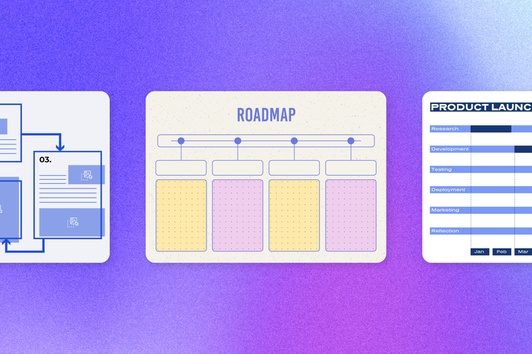 Roadmap slide examples and templates to chart a successful project