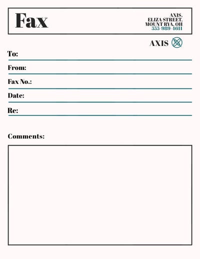 free fax cover sheet templates adobe express