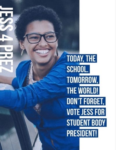 cool poster ideas for student council