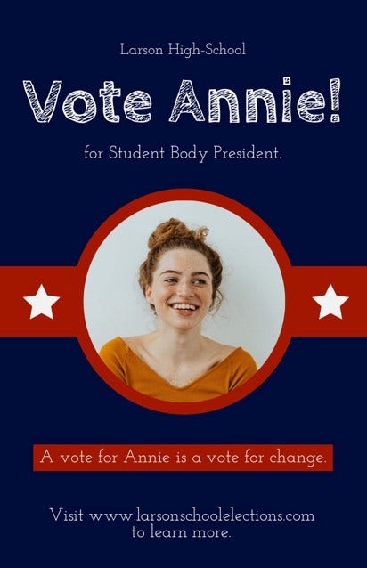 Free Student Council Poster Templates | Adobe Express