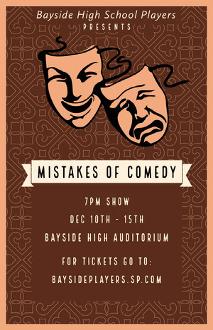 comedy show poster