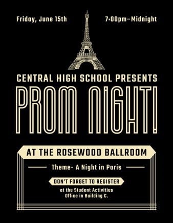Page 2 - Free and customizable prom templates