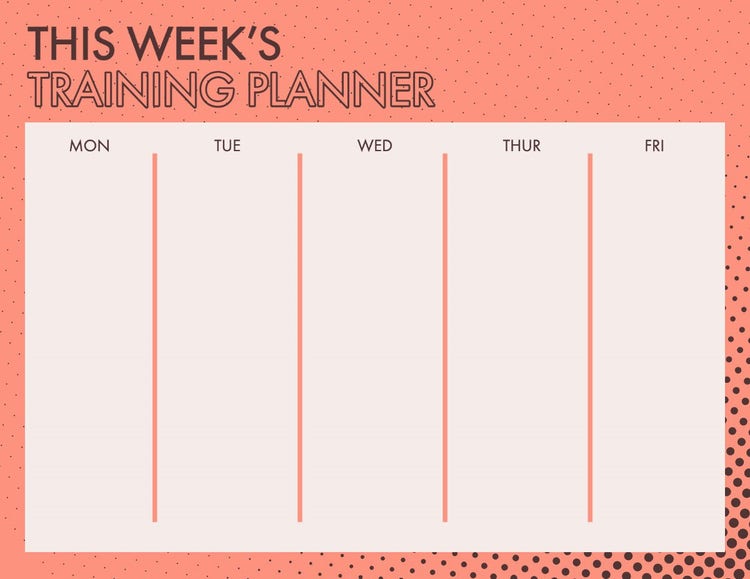 Free Online Custom Weekly Schedule Maker | Adobe Express