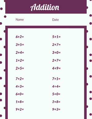 free math worksheet generator create your math worksheets online adobe creative cloud express