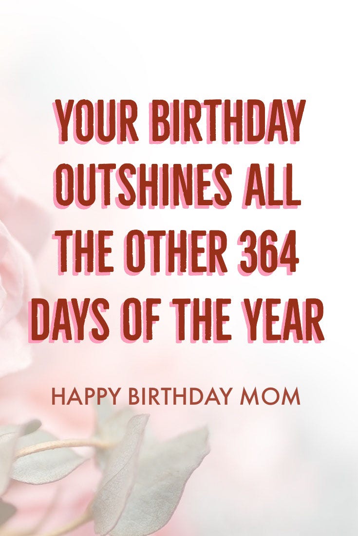 mom birthday quote