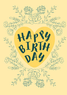 free happy birthday card templates adobe express