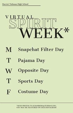 high school spirit ideas