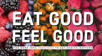 EAT GOOD  FEEL GOOD Top Social Media Sites 