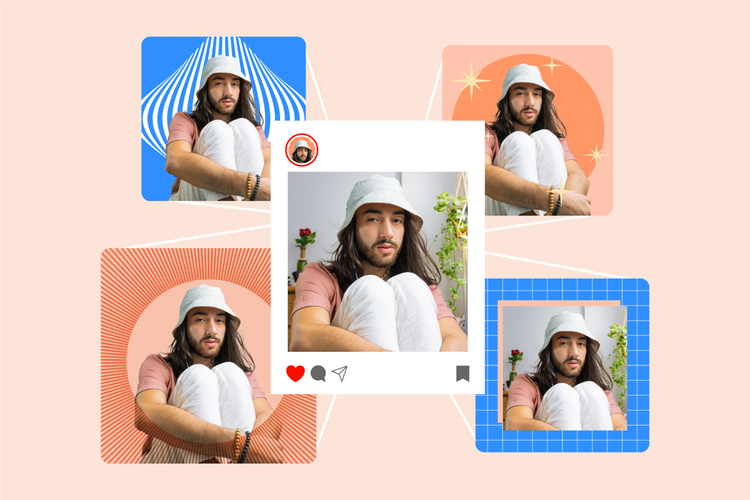 Instagram Profile Picture Templates, Make Instagram Profile Pictures  Online