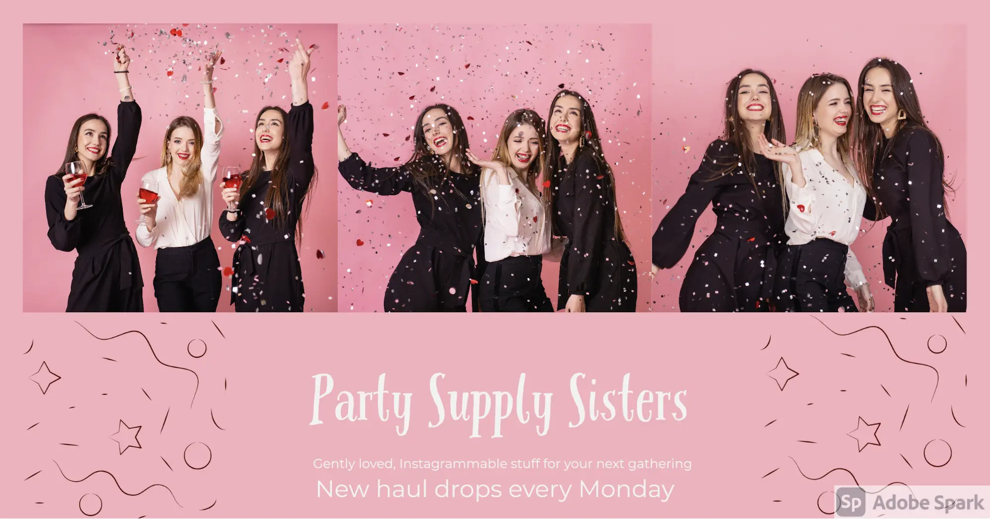 Cover Photo: party supply sisters