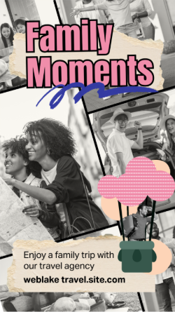 A template that says